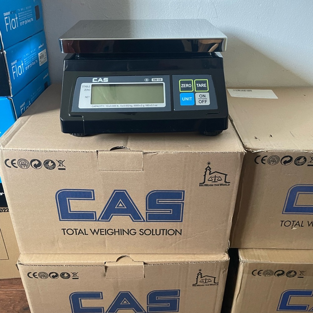 CAS SW-10 Portable Digital Scale, New